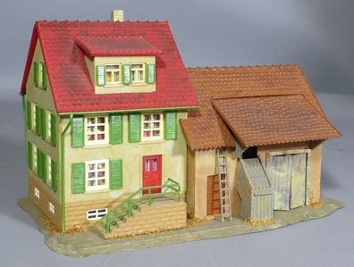 Faller H0 276a Bauernhof Gehöft Werks-Fertigmodell Kauffertigmodell 50er/60er TOP
