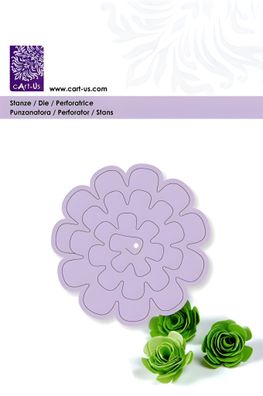 CART-US 2118560135 Stanzschablone „3D flower 1“ 67 x 68 mm Metall