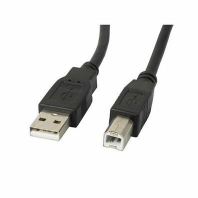 Lanberg KABEL USB-A(M)-> USB-B(M) 2.0 5M Schwarz