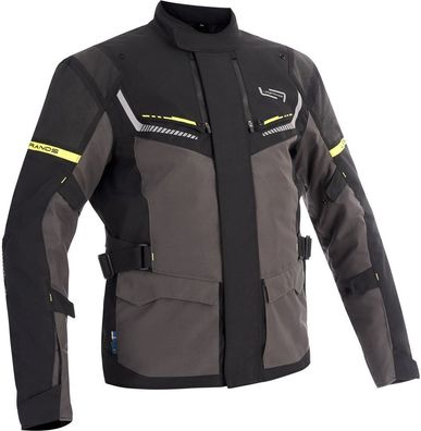 Lindstrands Motorrad Jacke Textile Jacket Sylarna Dark Grey/Black 720-24063290