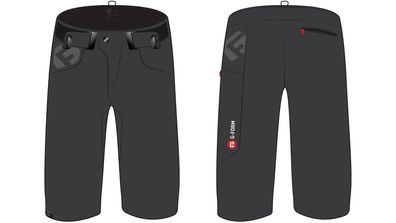 G-FORM Shorts "Rhode Shorts Men's" Schwarz, wasser Gr. XL, 101,5
