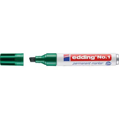 Edding Permanentmarker No.1 1-5 mm grün