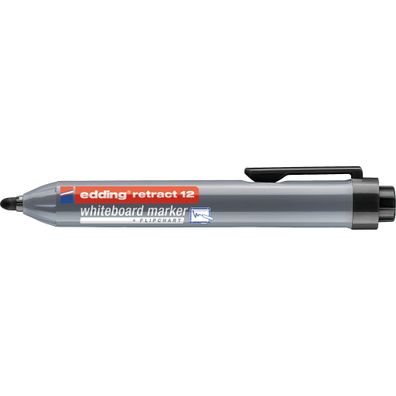 Edding Whiteboardmarker 12 1,5-3 mm schwarz
