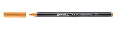 Edding Fasermaler 1300 2 mm hellorange