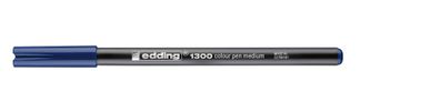 Edding Fasermaler 1300 2 mm stahlblau