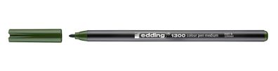 Edding Fasermaler 1300 2 mm olivgrün
