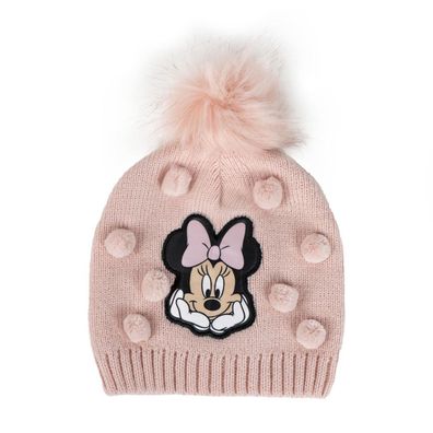 Disney Minnie Mütze für Kinder Beanie Wintermütze