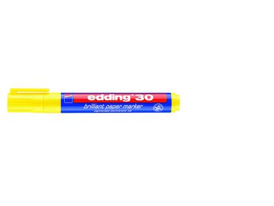 Edding Papiermarker Brillant 30 1,5-3 mm gelb