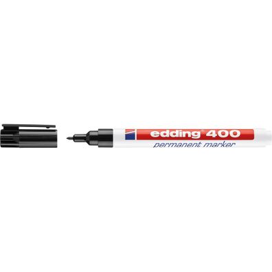 Edding Permanentmarker 400 1 mm schwarz