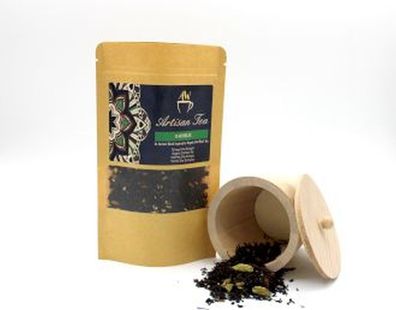 Qualitäts Tee lose | Bio-Chai-Schwarztee Mischung | 50g | besonders aromatisch