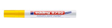 Edding Lackmarker Industrie 8750 2-4 mm gelb