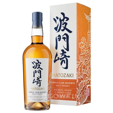 Hatozaki Triple Cask Reserve Pure Malt Whisky 0,7 l - Whisky aus Japan