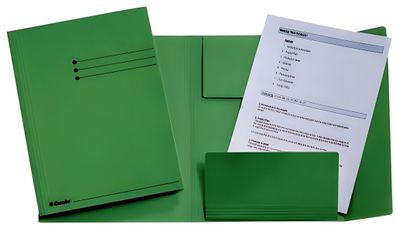 Esselte Jurismappe A4 Manilakarton 275 g/qm grün