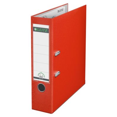 LEITZ 1010 Ordner Plastik A4 80 mm hellrot