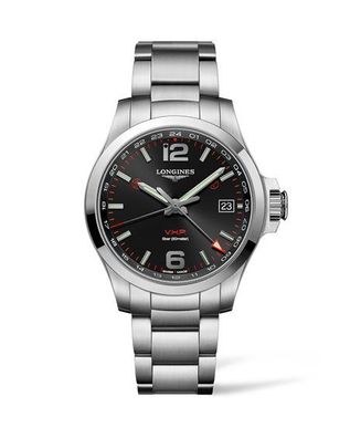 Longines - L37184566 - Uhr Longines Mann Conquest V.H.P. aus Stahl L37184566
