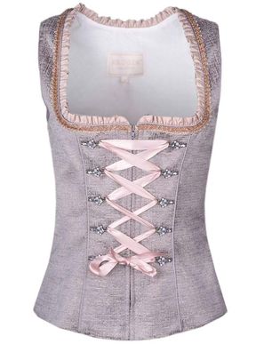 Krüger Trachtenmieder Nebulia grau