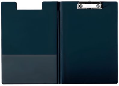 Klemmbrettmappe Kunstst schw. Klemme obenInnenfach f. BelegeKap. bis 1