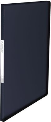 Sichtbuch A4 20H. schwarz Sammelmappe/Sichtbuch mit flexiblem Einb