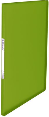 Esselte Sichtbuch A4 20H. grün Sammelmappe/Sichtbuch m flexiblem Einb