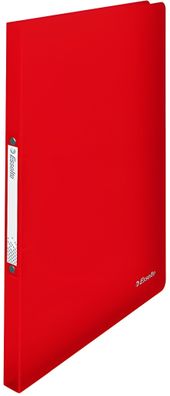 Esselte Schulordner A4 PP rot Ringbuch mit 2RundRingMechanik Ø 16mm