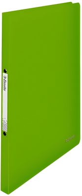 Esselte Schulordner A4 PP grün Ringbuch mit 2RundRingMechanik Ø 16mm