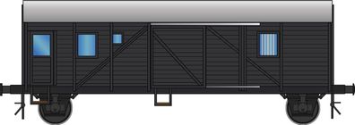 Spur1at 70201 Güterzug-Begleitwagen Pwgs 44 DRG IIc sc Spur 1