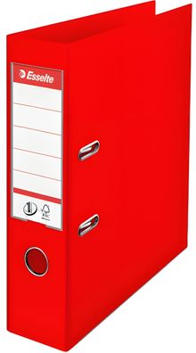 Esselte Ordner A4 75cm PP rot Ordner 75cm Für 500Blatt Format A4 (