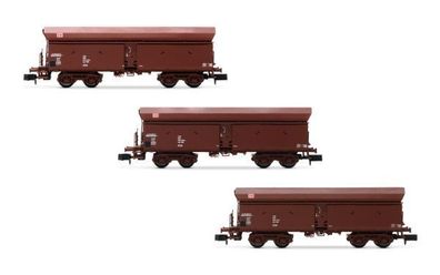 Arnold HN6562 DB AG, 3-tlg. Set Selbstentladewagen Fal Spur N