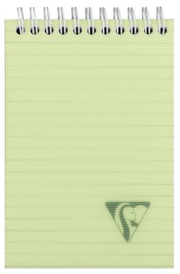 Clairefontaine Spiralbuch Lini. mikrop A6 lin 80Bl st