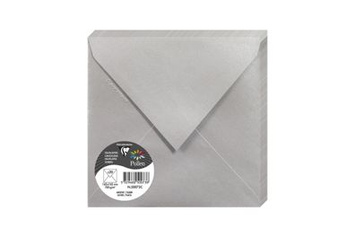 Clairefontaine Umschläge 165x165 silber