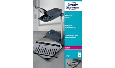 Zweckform 3562 A4 Laserfolie 25BL