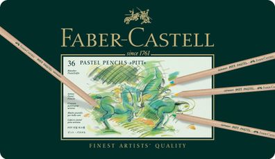 Faber Castell Künstler-Pastell Pitt 4,3mm 36er Metalletui