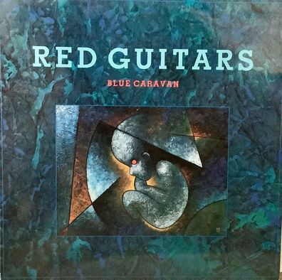 Maxi 12": Red Guitars: Blue Caravan (1986) Virgin VS 899-12