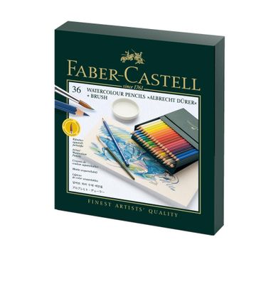 Faber Castell Aquarellstift A. Dürer 3,8 mm 36er Atelierbox