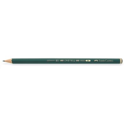 Faber Castell Bleistift 9000 2H grün