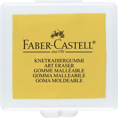 Faber Castell Radierer Knetg. Art Eraser gelb rot bl 50x35x9
