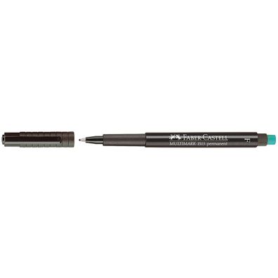 Faber Castell Marker Multimark permanent F 0,6 mm schwarz