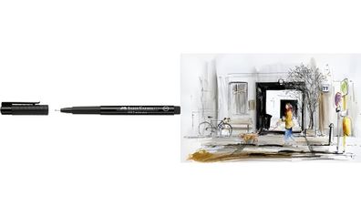 Faber Castell Tuschestift Pitt Artist Pen S schwarz