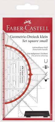 Faber Castell Geometrie-Dreieck 14 cm mit Griff