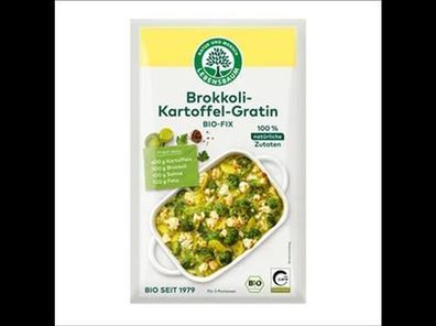 Lebensbaum 3x Brokkoli-Kartoffel-Gratin Bio Fix 40g