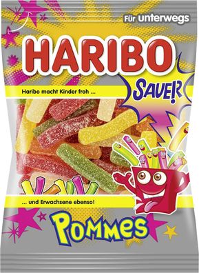 Haribo Saure Pommes 24 × 100 g (2,4 kg)