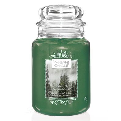 Yankee Candle Evergreen Mist Duftkerze Großes Glas 623 g