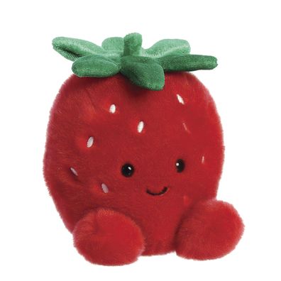 Aurora, 33573, Palm Pals Juicy Erdbeere 13cm, Plüschtier, Rot