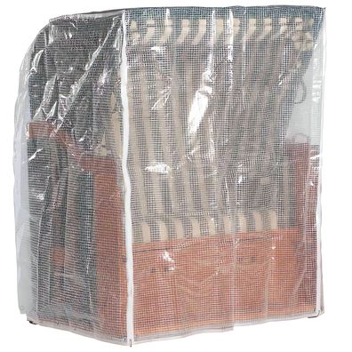 Schutzhülle transparent, 1-Sitzer, mittelschwer 100cm x 110cm x 156cm