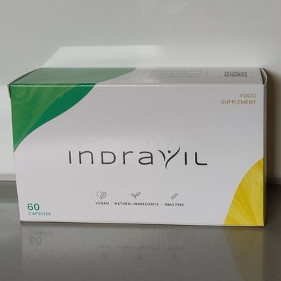 Indravil Kapseln 60 Stück - 447 mg Spirulina, Inulin