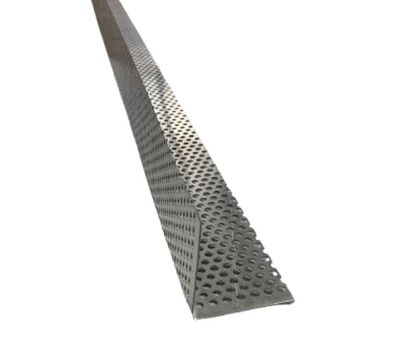 Winkellochblech Aluminium Natur 2m - Stärke 0,8 / 1,0 mm - verschiedene Breiten