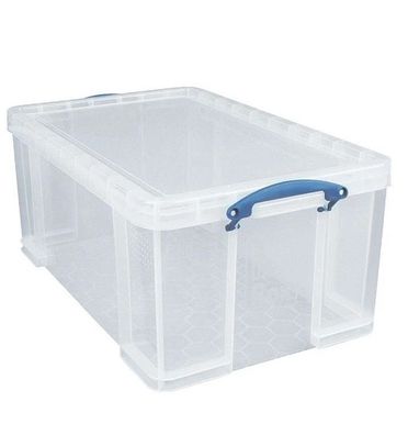 Aufbewahrungsbox 84 Liter, verschließbar und stapelbar