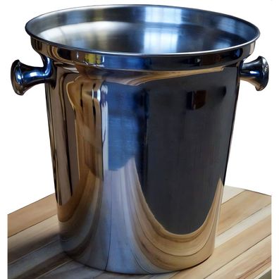 Sektkühler aus Edelstahl 
(ohne Halterung)