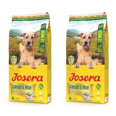 Josera Salmon & Rice Senior 2 x 12,5 kg - Sparpaket