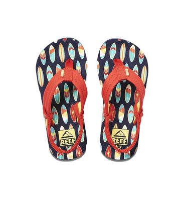 REEF Kleinkinder Flip Flop Little Ahi Red Surfer red - Größe in EU: 21/22